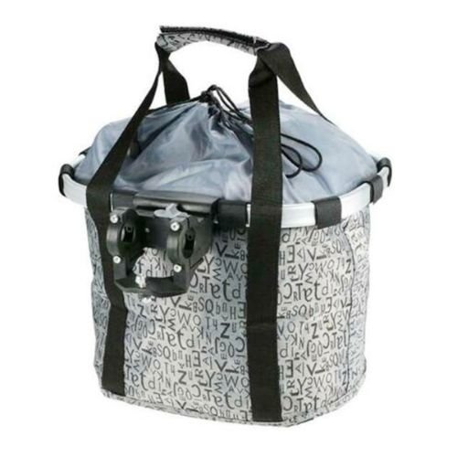 bicycle dog carrier grey color