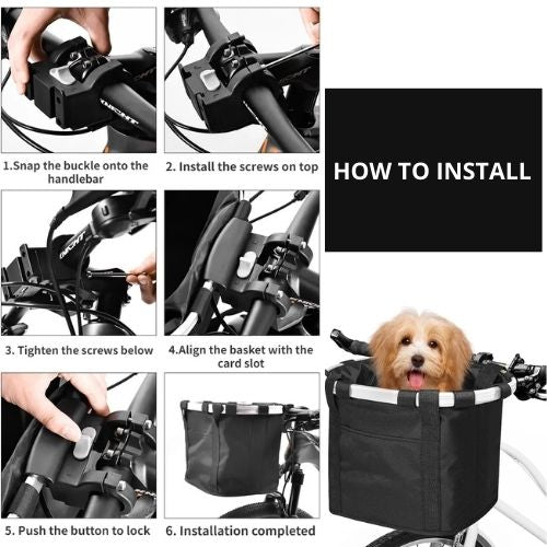 bicycle dog carrier