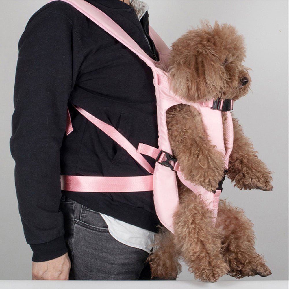 Dog Backpack Pink - Merry Puppy