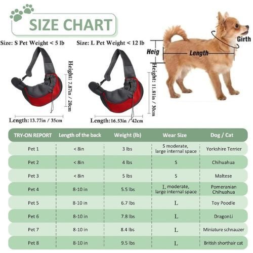 Dog Sling Carrier - Merry Puppy