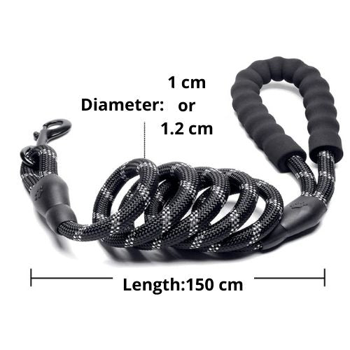 dog lead sizes